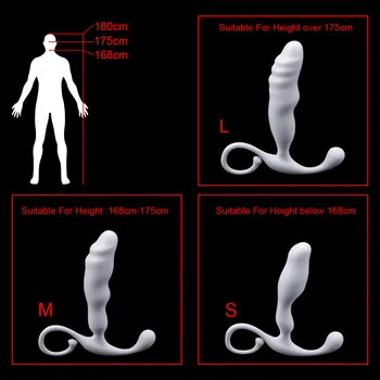 Анален вибратор мъжки мастурбатор стимулатор на простатата анален накрайник масажор на простатата G стоки за възрастни, еротични секс играчки за мъже гей магазин images