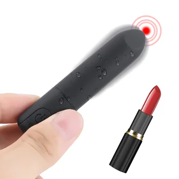 10 степени мини червило вибратори куршум мощен вибратор G-spot масажор секс играчки за жени стимулатор на клитора анален вибратор images
