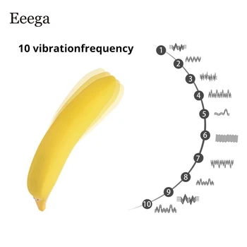 Вибратор банан вибратор, клитор секс играчки за жени USB акумулаторна масажор G Spot Pussy Vagina стимулатор на секс-играчки за възрастни images